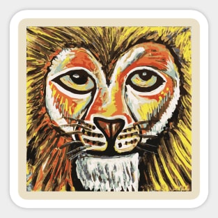 Lion Tamer Sticker